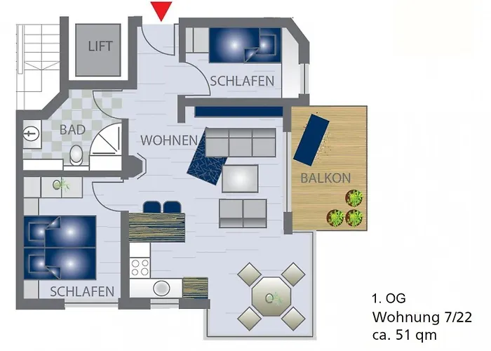 Moewennest 7 - Apartamento *